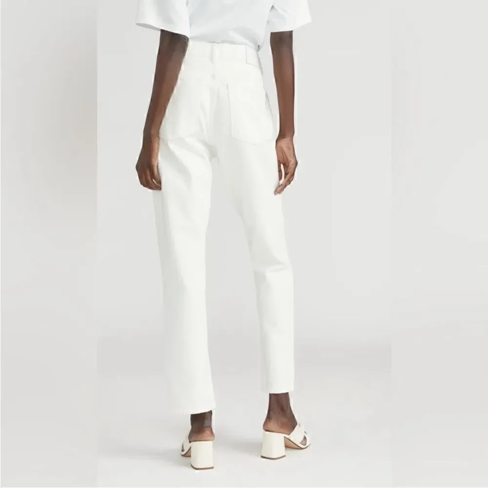 NWT Everlane Organic Cotton The '90s Cheeky® Jean in Bone Size 24
